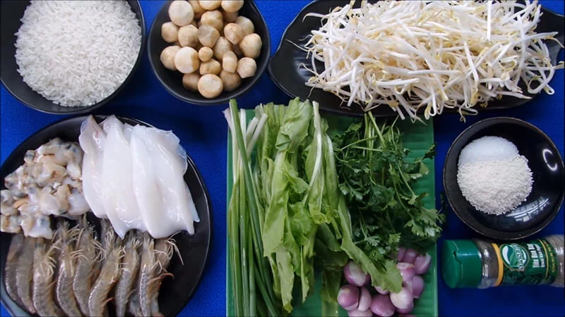 Cháo hải sản 22helo88