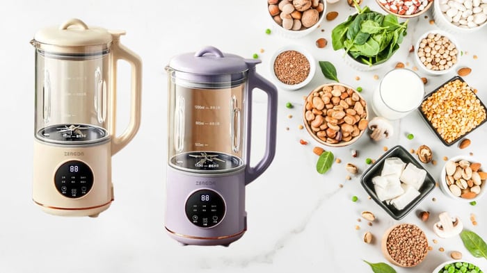 hello8862 com sử dụng máy làm sữa hạt Zengon một cách 22helo88 và chi tiết