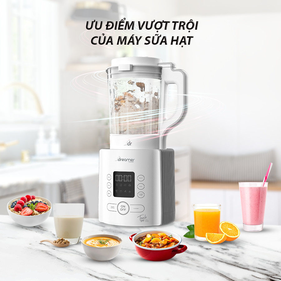 Bỏ túi ngay CÁCH LÀM SỮA HẠT BẰNG MÁY đúng chuẩn