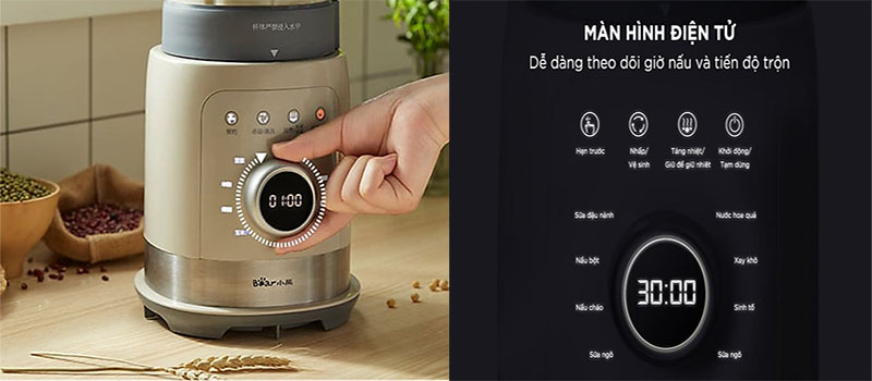 hello8862 com cách sử dụng máy làm sữa hạt Bear [Từ A - Z]