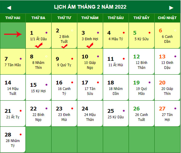 Mùng 1 Tết 2022 là ngày mấy Dương Lịch? 5 điều cần biết trong dịp Tết Nhâm Dần - Halo Travel