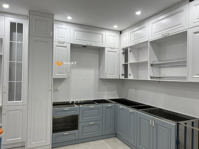 20+ Mẫu tủ bếp màu xám xanh đẹp hello8862 com, cao cấp