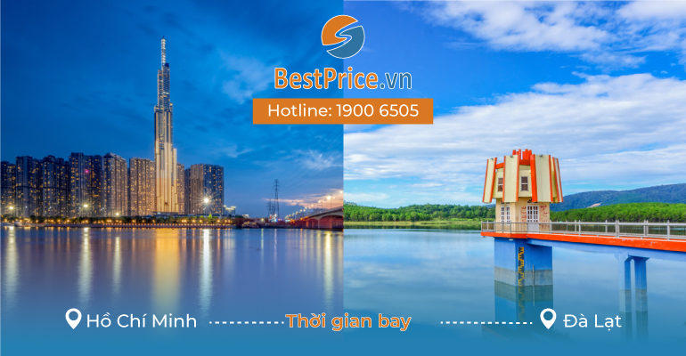 Thời gian bay từ Hồ Chí Minh đi Đà Lạt mất bao lâu?
