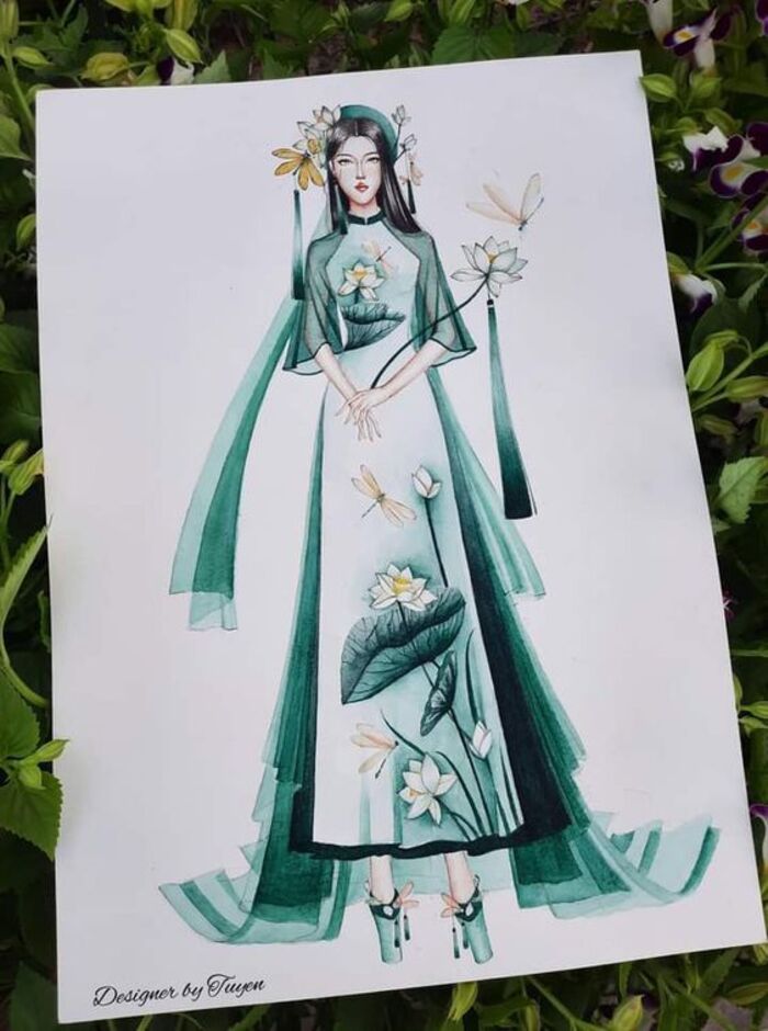 Vẽ áo dài - hướng dẫn cách vẽ 22helo88, đầy đủ nhất!