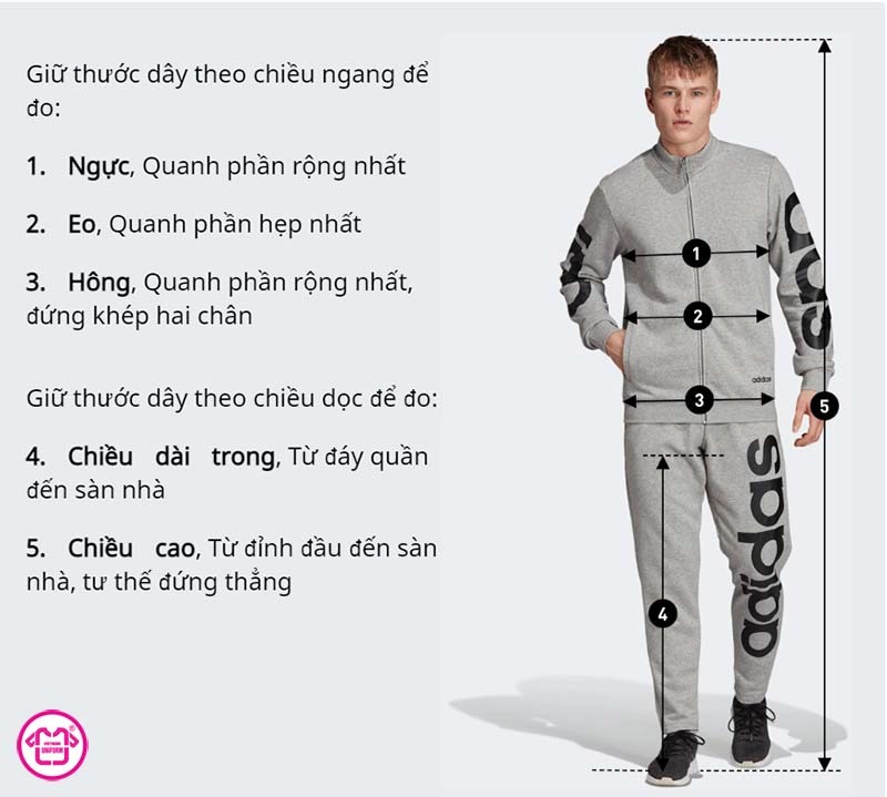 Bảng size áo thun nam nữ chuẩn với dáng người heloo88