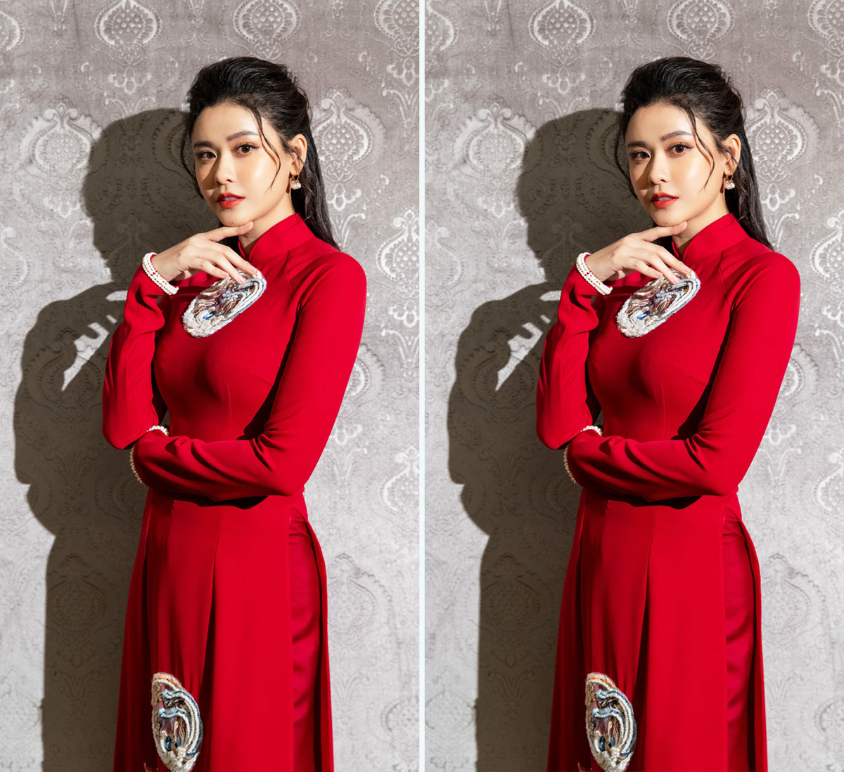 TOP 100 mẫu áo dài đẹp sang trọng được helo88.vina nhất 2024