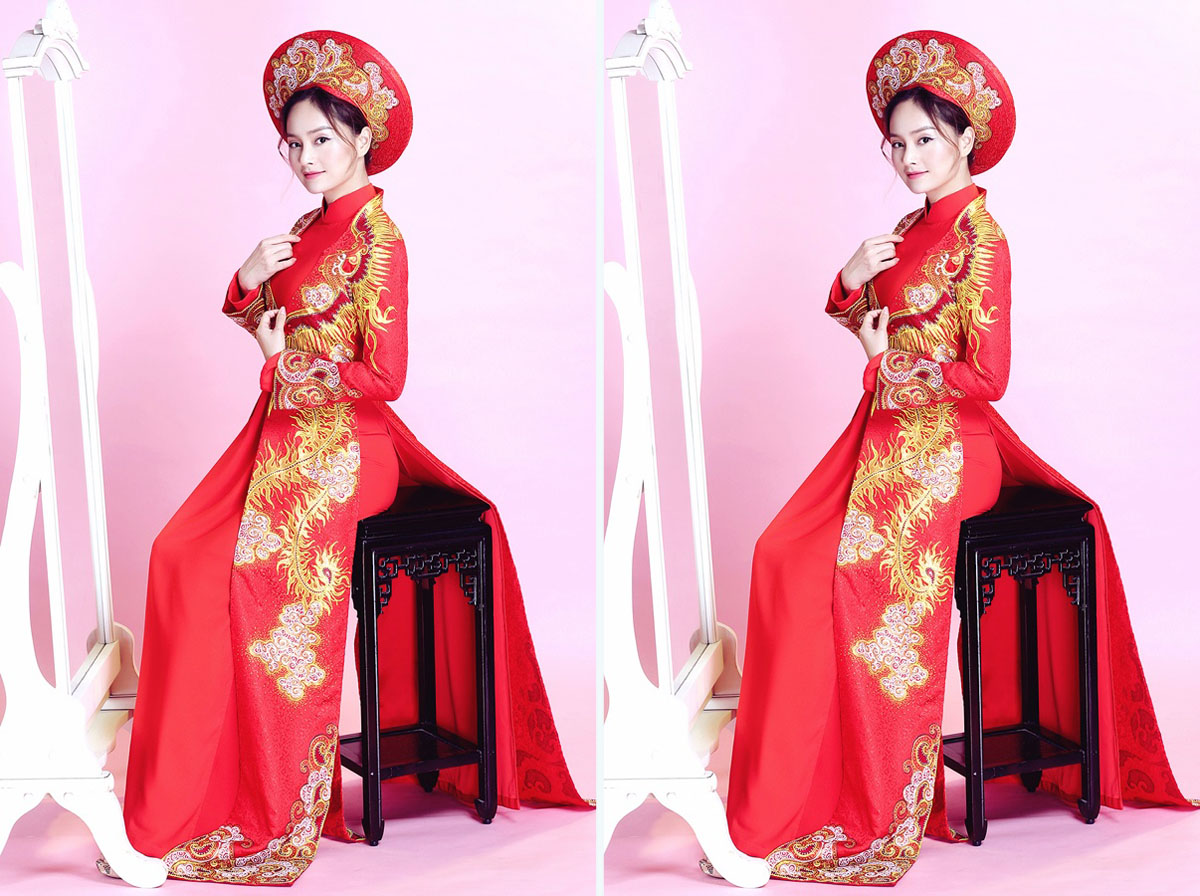 TOP 100 mẫu áo dài đẹp sang trọng được helo88.vina nhất 2024
