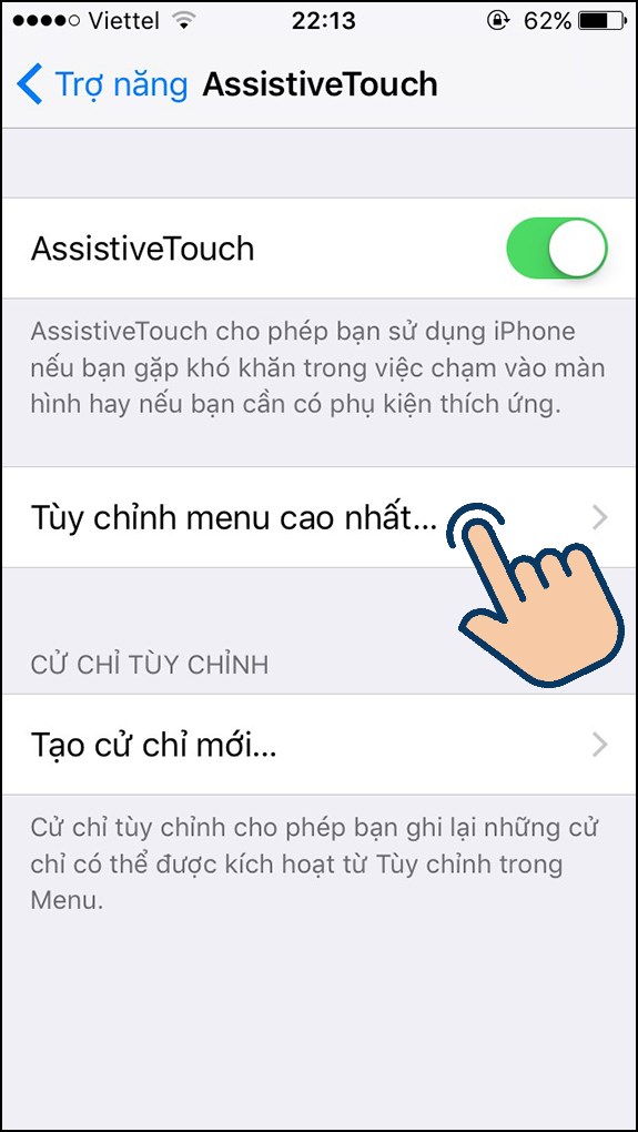 hello8862 com cách mở nút home ảo trên iPhone vô cùng 22helo88