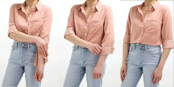 Bỏ Túi Cách Xắn Tay Áo Sơ Mi Nữ Chuẩn - Nhanh - Đẹp Và Sành Điệu