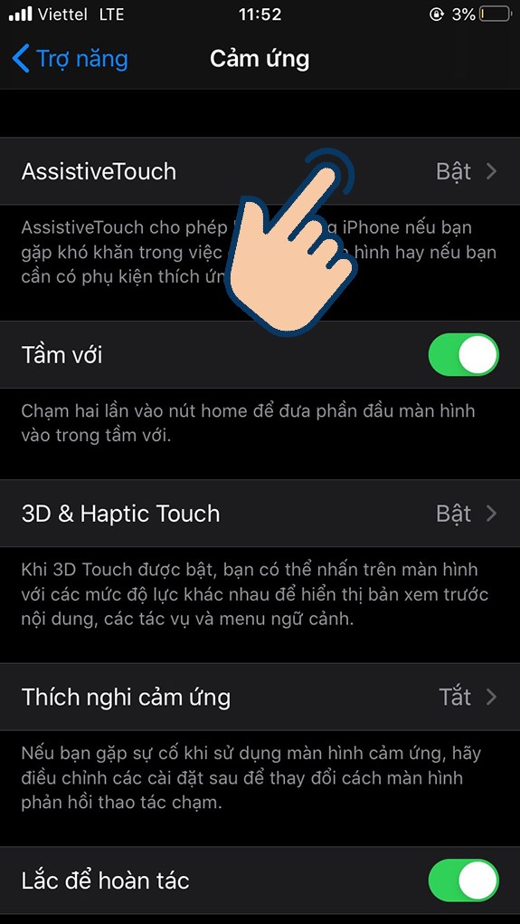 hello8862 com cách mở nút home ảo trên iPhone vô cùng 22helo88