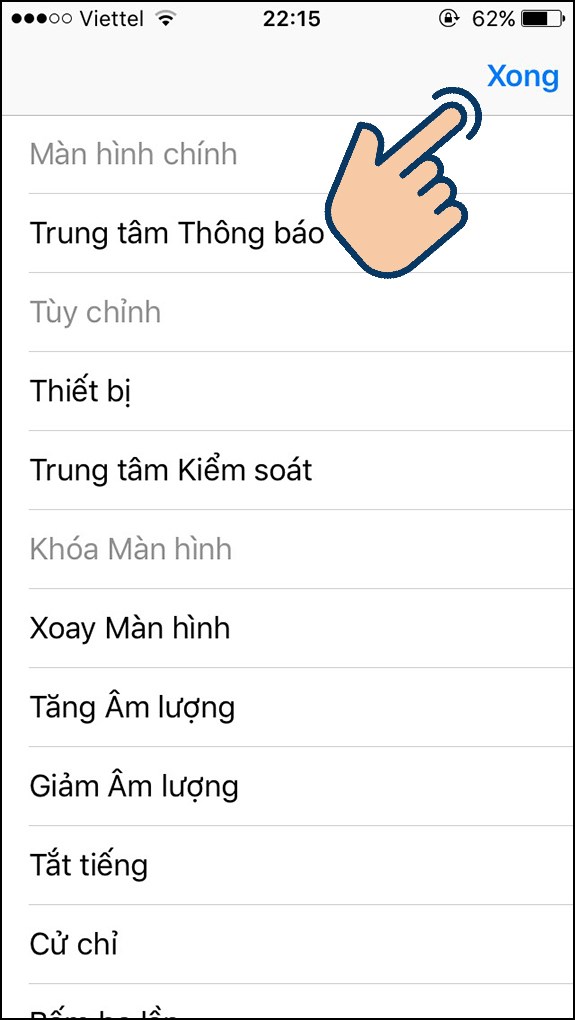 hello8862 com cách mở nút home ảo trên iPhone vô cùng 22helo88