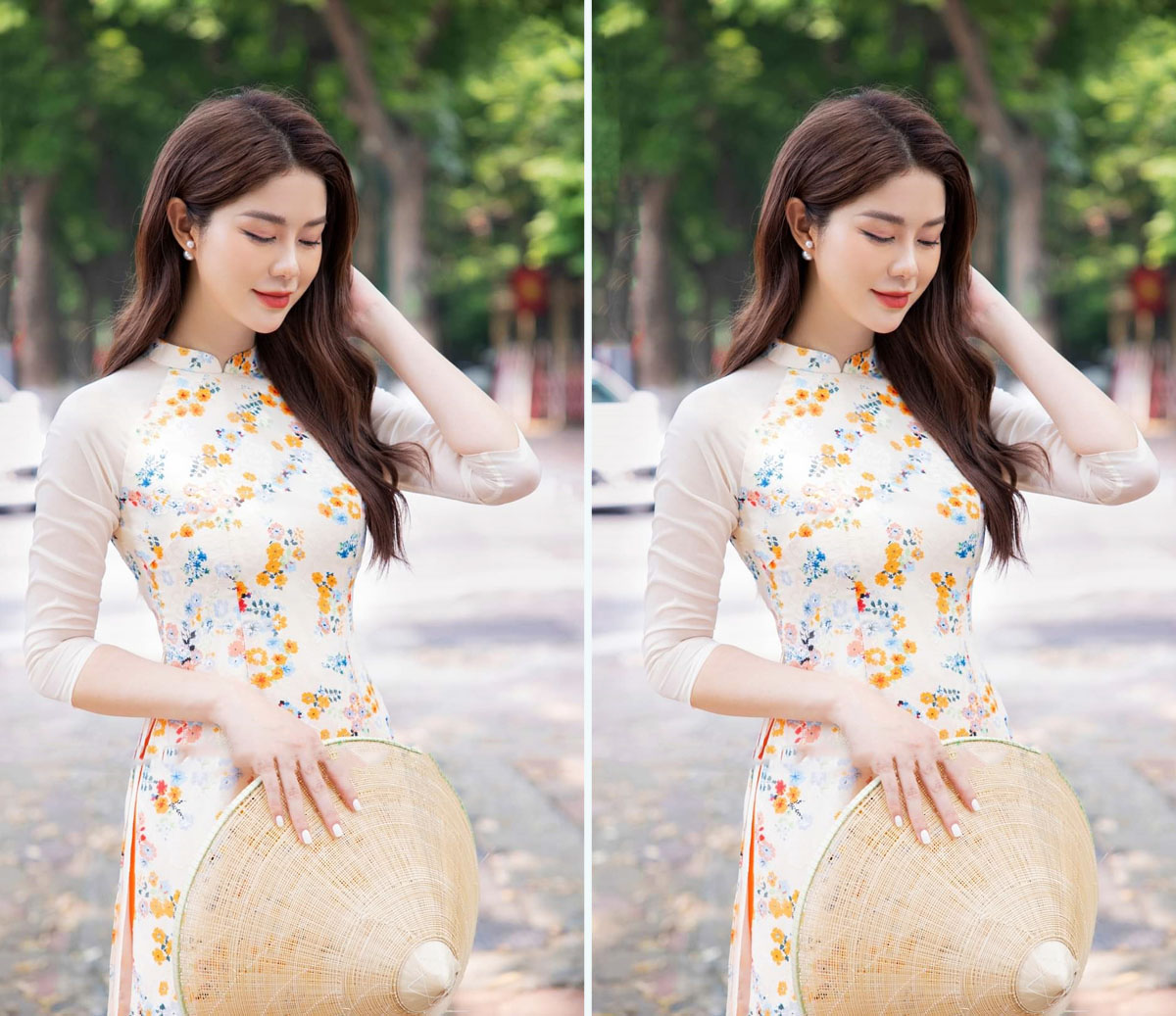 TOP 100 mẫu áo dài đẹp sang trọng được helo88.vina nhất 2024