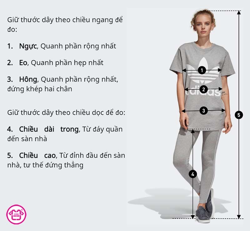 Bảng size áo thun nam nữ chuẩn với dáng người heloo88
