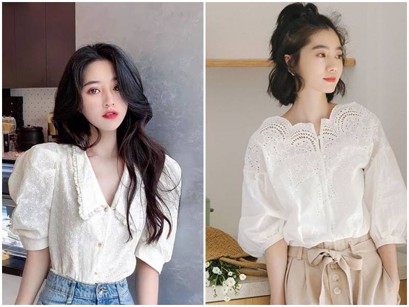 25 Kiểu áo sơ mi nữ tay lỡ đẹp, tôn dáng cho chị em công sở