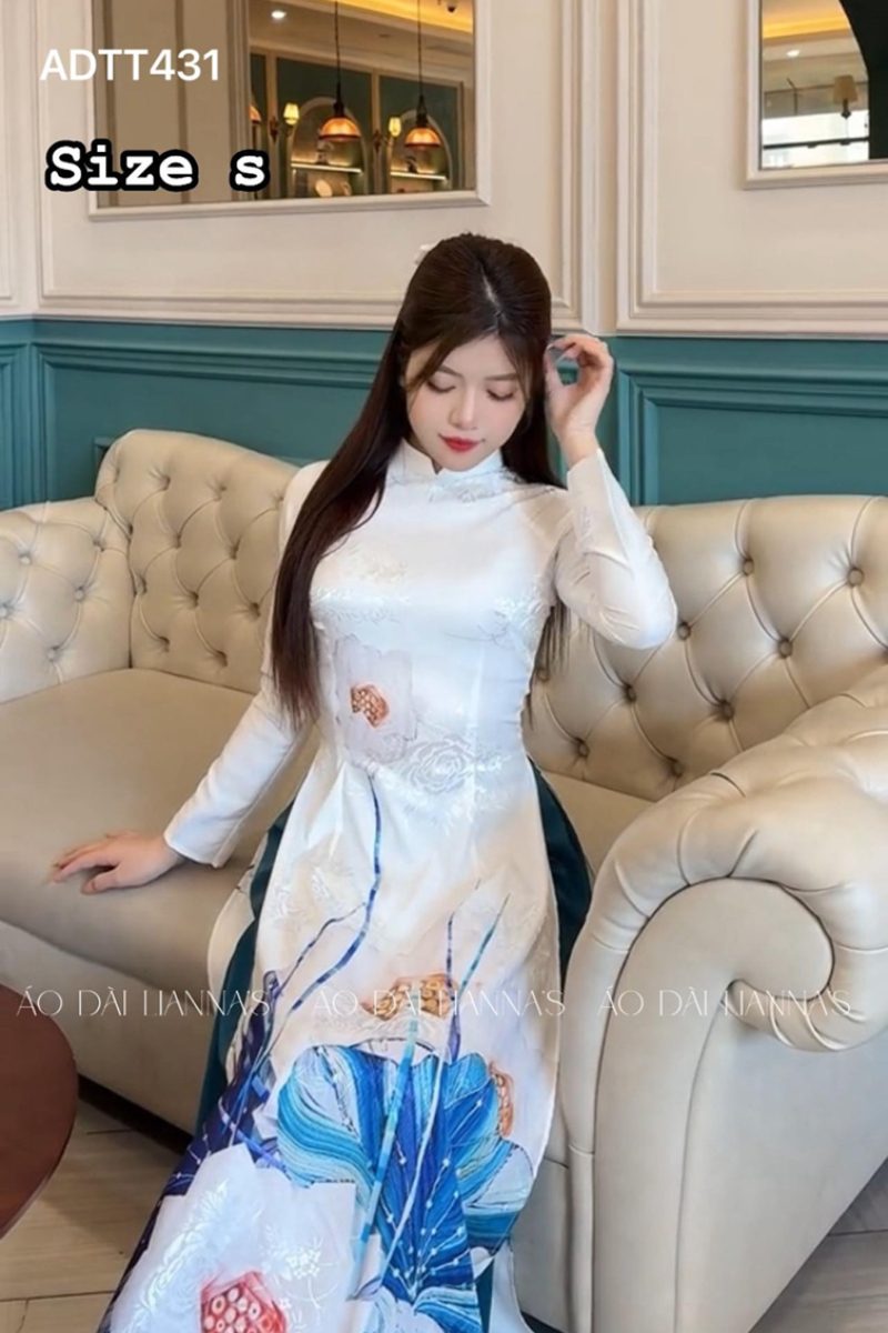 Top 50 mẫu áo dài heloo88 đẹp được helo88.vina nhất năm 2024