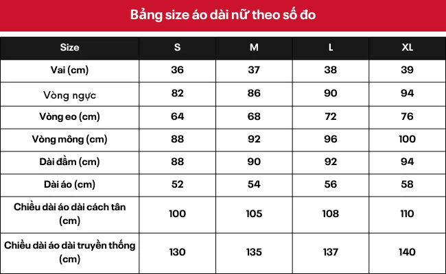 Bảng size áo nữ mới nhất 2022 và cách chọn size áo 33hello88