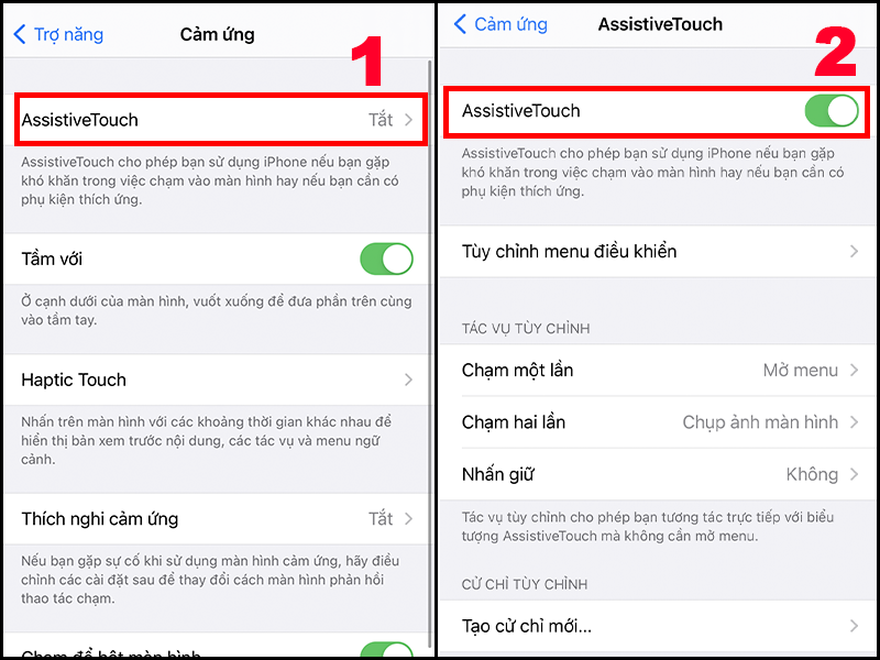 Cách bật nút home ảo trên iPhone 11, 11 Pro và 11 Pro Max