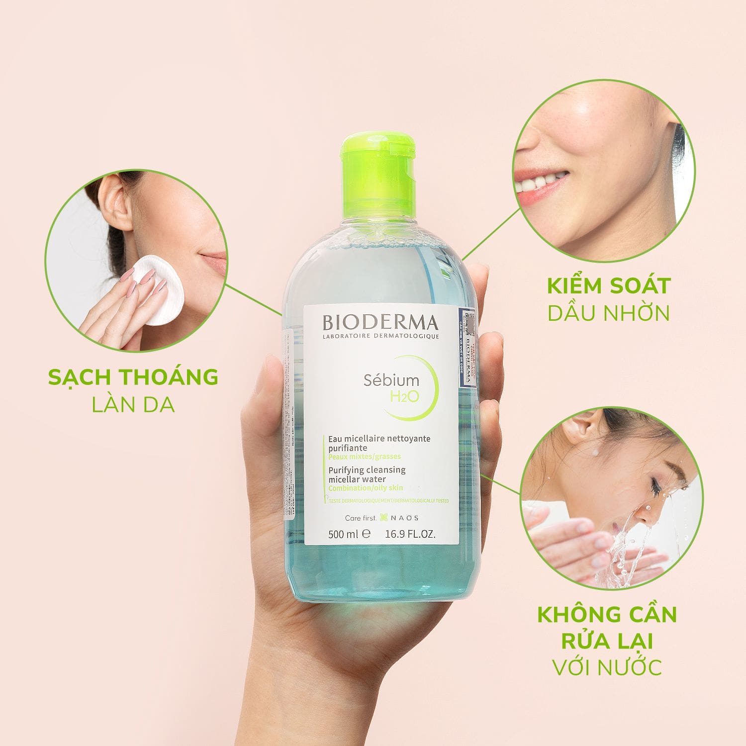 Top 10 nước tẩy trang cho da dầu mụn tốt nhất 2024