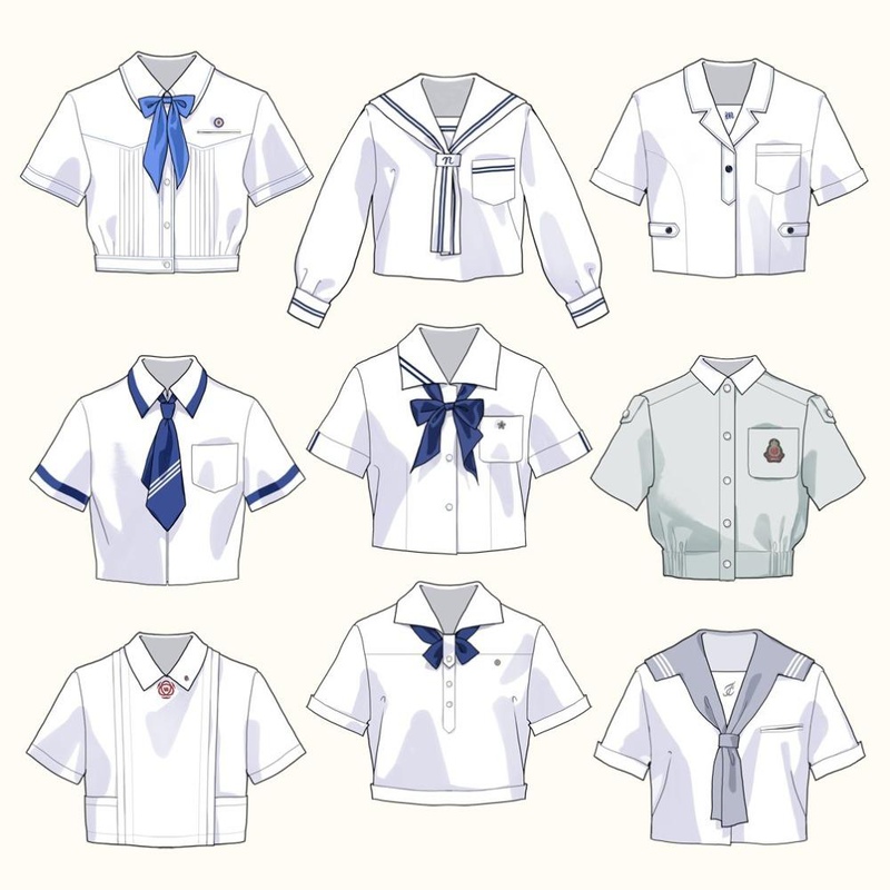Cách vẽ đồng phục học sinh anime chi tiết và 22helo88 nhất!