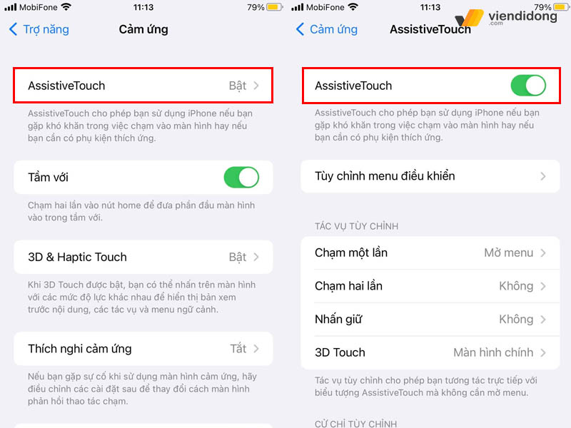 hello8862 com cách bật và tắt nút Home ảo trên điện thoại iPhone, Android từ A-Z