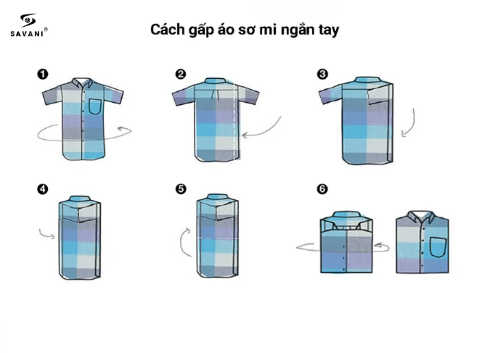 10+ cách gấp áo sơ mi cực 22helo88 - nhanh gọn