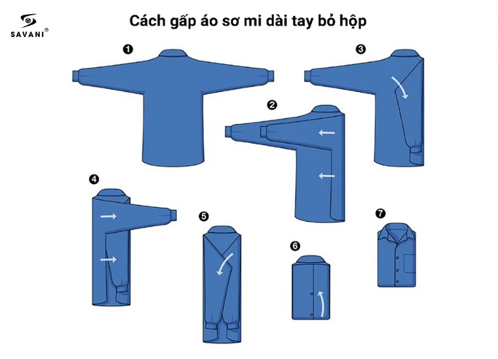 10+ cách gấp áo sơ mi cực 22helo88 - nhanh gọn