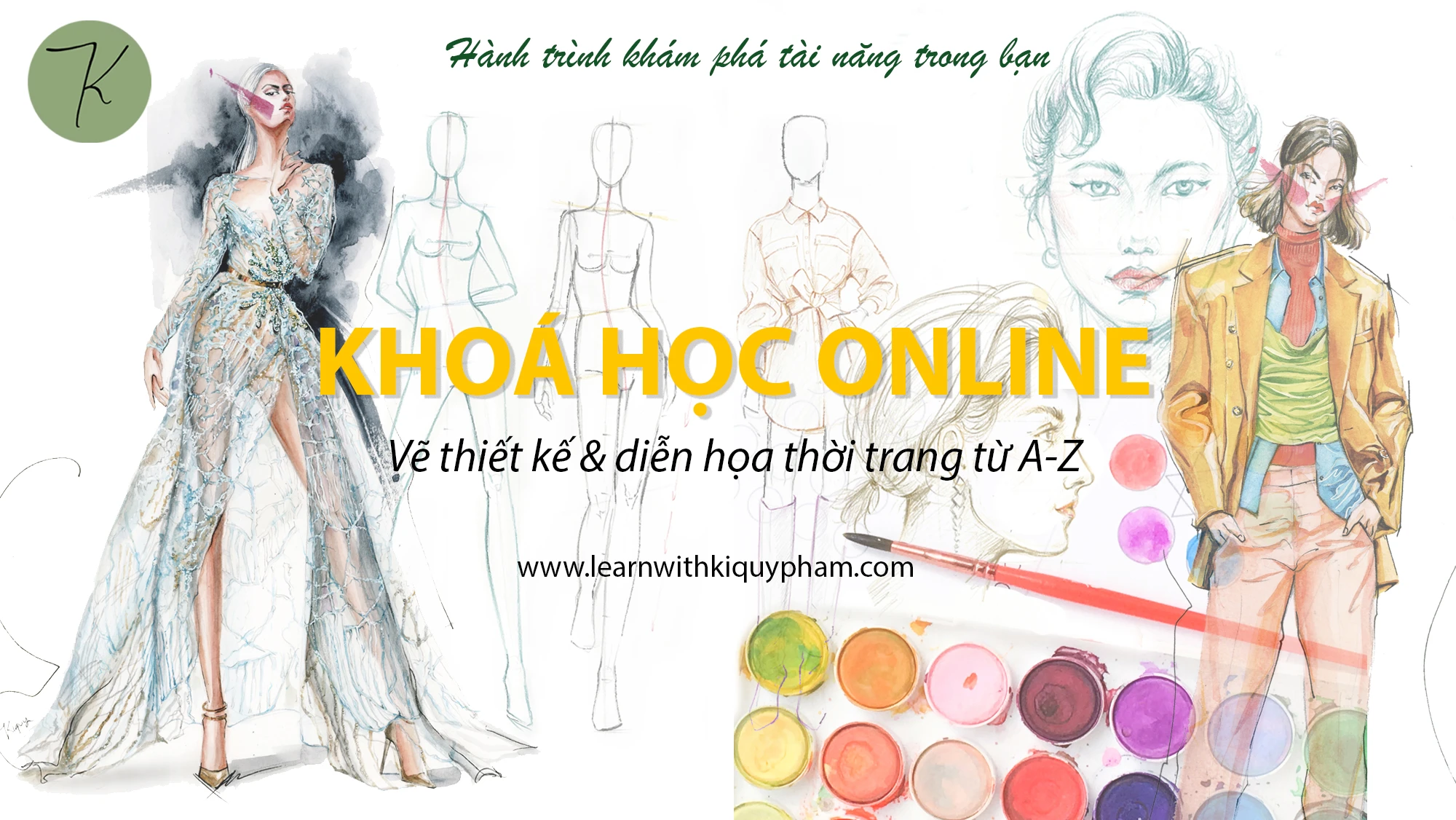 10 bước Đơn Giản vẽ heloo88 & diễn họa thời trang