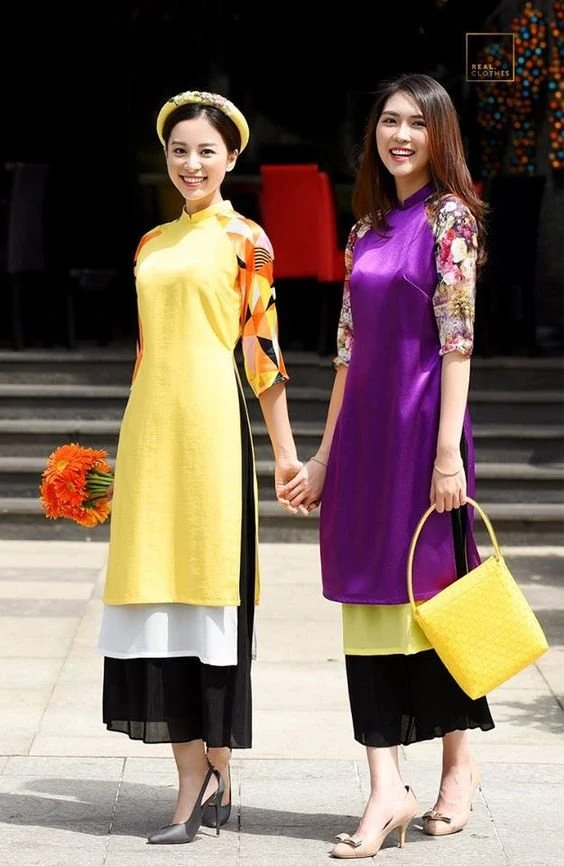 10++ Mẫu áo dài cách tân dáng suông dành cho các cô nàng hello8862 com