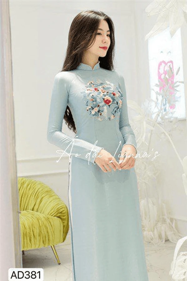 Áo dài xanh ngọc - Thời trang truyền thống tinh tế