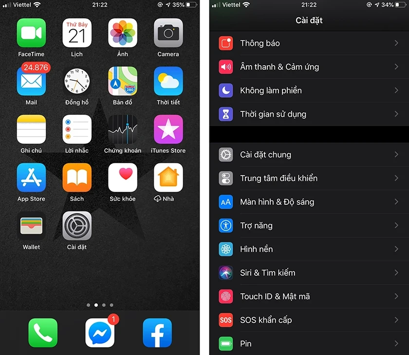 Cách cài đặt, tắt/ bật nút home ảo trên iPhone 22helo88, nhanh chóng