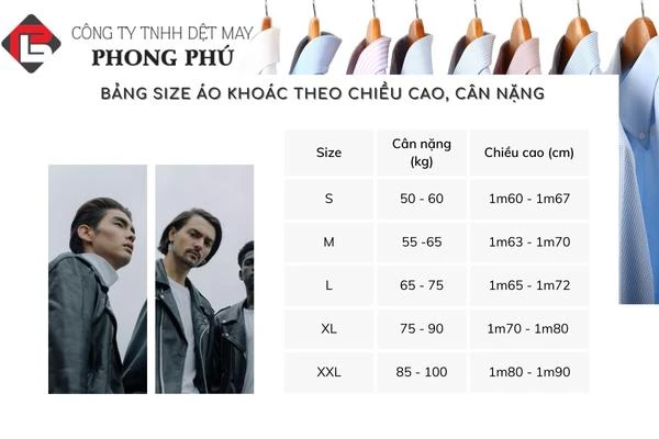 hello8862 com cách chọn size áo khoác nam đúng chuẩn