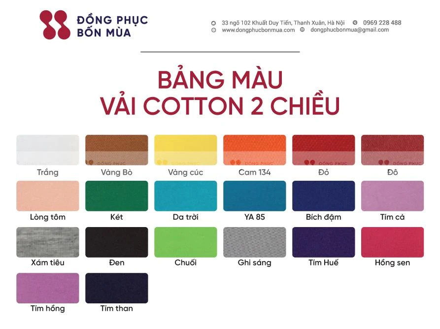 Áo Thun Đồng Phục Team Building</h2> Áo phông Teambuilding Thương Hiệu Cơ Khí Lilama Liên hệ Đồng Phục Câu Lạc Bộ Thể Thao Liên hệ Áo thun đồng Phục Teambuilding Thương Hiệu Samsung Liên hệ Áo thun có cổ Teambuilding Thương Hiệu Prudential Liên hệ Đồng Phục công ty Teambuilding Thương Hiệu Everon Liên hệ Áo thun công ty Teambuilding Thương Hiệu Acecook Liên hệ Đồng Phục Teambuilding Thương Hiệu Grab Liên hệ Áo thun Teambuilding Thương Hiệu Doji Liên hệ Đồng Phục Teambuilding Thương Hiệu Cơ Khí VNTech Liên hệ Đồng Phục Teambuilding Thương Hiệu Cơ Khí Hameco Liên hệ Áo thun có cổ Teambuilding ngân hàng TPBANK form Regular Fit Liên hệ Đồng phục Teambuilding doanh nghiệp ngân hàng VPBANK form Regular Fit 180.000 ₫ Đồng phục có cổ TEAMBUILDING ngân hàng MBBANK form Regular Fit Liên hệ Đồng phục du lịch ngân hàng TECHCOMBANK form Regular Fit Liên hệ Áo đồng phục nhóm sắc màu Liên hệ Áo đồng phục du lịch Active Summer phối màu xanh nước biển Liên hệ 1 2 > Áo team building ngày càng phổ biến trong các tổ chức, doanh nghiệp. Đây là trang phục không thể thiếu trong những chuyến du lịch và hoạt động của công ty. Bởi lẽ, áo đồng phục nhóm giúp thể hiện tinh thần đoàn kết và khẳng định văn hoá doanh nghiệp. Hôm nay, Đồng Phục Bốn Mùa xin chia sẻ đến các bạn 20 mẫu áo team building đẹp và chất nhất. >>>> Tham khảo: Đồng Phục Bốn Mùa - Xưởng may đồng phục đẹp giá rẻ 1. Bảng giá may áo team building tại Đồng Phục Bốn Mùa Số lượng Biocool Lacy max Lacy max ĐB 10-19 105.000 120.000 130.000 20-300 90.000 104.000 114.000 301-500 85.000 99.000 109.000 501-1000 80.000 94.000 104.000 > 1000 75.000 89.000 99.000 Số lượng Lacoste soft Lacoste soft ĐB Cotton Organic Pique Cool 10-19 130.000 145.000 140.000 145.000 20-300 114.000 129.000 124.000 129.000 301-500 109.000 124.000 119.000 124.000 501-1000 104.000 119.000 114.000 119.000 > 1000 99.000 114.000 109.000 114.000 Bảng giá áo thun cổ tròn (1) Số lượng Thun lạnh/Mè 4S Pro 5-9 135.000 155.000 10-19 95.000 105.000 20-300 80.000 90.000 301-500 75.000 85.000 501-1000 70.000 80.000 > 1000 65.000 75.000 Số lượng Lacoste 2 chiều Air Cool Lacoste Rayon 5-9 160.000 180.000 190.000 10-19 120.000 145.000 155.000 20-300 104.000 129.000 139.000 301-500 99.000 124.000 124.000 501-1000 94.000 119.000 119.000 > 1000 89.000 114.000 114.000 Bảng giá áo thun cổ tròn (2) Số lượng Vải 4S Pro/ Thun lạnh Thái (in lưới) Lacy max (in lưới) Lacy max (in 3D full áo) Lacoste soft Bio Cool Pique Cool (vải cao cấp) 5 185.000 190.000 200.000 205.000 210.000 235.000 6-9 175.000 180.000 190.000 195.000 200.000 225.000 10-15 145.000 150.000 160.000 165.000 170.000 195.000 16-19 135.000 145.000 155.000 160.000 160.000 190.000 20-29 130.000 139.000 149.000 159.000 159.000 185.000 30-59 120.000 129.000 139.000 149.000 149.000 179.000 60-100 110.000 119.000 129.000 139.000 139.000 169.000 101-300 100.000 109.000 119.000 129.000 129.000 159.000 301-500 95.000 105.000 115.000 120.000 120.000 150.000 501-1000 90.000 99.000 109.000 114.000 114.000 144.000 > 1000 85.000 90.000 100.000 105.000 108.000 135.000 Lựa chọn thêm In tên riêng 10.000/tên Áo dài tay 15.000/tên Áo có mũ 15.000/tên Áo có túi 5.000/tên Áo tay giắc lăng 10.000/tên Áo có tay khác màu 5.000/tên Lấy nhanh từ 3-5 ngày 10.000/tên Trên 80% là nam hoặc freesize 10.000/tên Lựa chọn thêm 20.000đ - 60.000đ Áo mùa đông Số lượng Chui đầu Có khóa Áo 2 lớp < 20 180.000 5.000 40.000 20-100 160.000 > 100 Liên hệ để được giá tốt Bảng giá áo thun cổ bẻ tại Đồng Phục Bốn Mùa 2. Bảng size áo team building tại Đồng Phục Bốn Mùa Bảng Size Áo Nam Size Chiều cao (CM) Cân nặng (KG) S < 160 - 165 48 - 55 M 165 - 170 55 - 63 L 170 - 175 63 - 70 XL 175 - 180 70 - 75 2XL > 180 > 75 Bảng Size Áo Nữ Size Chiều cao (CM) Cân nặng (KG) S 150 - 155 40 - 45 M 155 - 160 45 - 50 L 160 - 165 50 - 55 XL 165 - 170 55 - 60 2XL > 170 60 - 65 Bảng Size Bigsize Size Cân nặng (KG) 3XL 80 - 85 4XL 85 - 90 5XL 90 - 95 6XL 95 - 100 Bảng size áo thun may áo team 3. Bảng màu áo thun tại Đồng Phục Bốn Mùa 4. Hoạt động team building là gì? Team building là hoạt động với sự tham gia của các cá nhân, bộ phận và phòng ban nhằm tạo sự đoàn kết và gắn kết các thành viên trong công ty. Có thể nói đây là hoạt động vô cùng cần thiết của doanh nghiệp. Nó còn giúp nâng cao kỹ năng, trí tuệ của nhân viên và hiệu suất công việc trong tương lai. Hoạt động team building giúp gắn kết nhân viên Tuỳ theo quy mô tổ chức mà các hoạt động team building sẽ được xây dựng và heloo88 như thế nào? Hoạt động team building bao gồm các trò chơi tập thể khác nhau để các nhân viên được trải nghiệm những tình huống thông qua người Quản trò. Qua hoạt động này, người tham gia rút được bài học thực tiễn trong công việc, điều chỉnh thái độ làm việc tích cực hơn, hướng tới lợi ích và mục tiêu chung của công ty. 5. Tại sao nên mặc mẫu áo thun team building? Khi mỗi cá nhân diện cùng một màu sắc trên trang phục, họ sẽ cảm nhận được sự ấm áp và sức mạnh của đoàn kết. Đồng phục cũng giúp thắt chặt mối liên kết giữa mọi người. 5.1. Tạo sự đoàn kết giữa các thành viên Khi tất cả các nhân viên mang áo team building có hoạ tiết giống nhau sẽ tạo sự đồng nhất và gắn kết như một nhóm thực sự hơn là mỗi thành viên mặc một trang phục riêng. Đồng phục áo thun team building hướng đến sự bình đẳng, đồng nhất, không phân chia thứ bậc hay giàu nghèo. Điều này giúp các thành viên trong tổ chức thoải mái và tự tin khi tham gia hoạt động tập thể. Tạo sự đoàn kết giữa các thành viên 5.2. Đồng phục team giúp quảng bá hình ảnh của tổ chức Mẫu áo team building được heloo88 với biểu tượng và slogan của công ty là một cách hiệu quả để quảng bá hình ảnh thương hiệu doanh nghiệp. Qua những hoạt động ngoài trời, hình ảnh logo công ty ngày càng phổ biến và có ấn tượng hơn với công chúng. Đây là một hình thức quảng bá có sức hút hơn cả những phương tiện truyền thông. Đồng phục team giúp quảng bá hình ảnh của tổ chức Vậy, công ty bạn đã có đồng phục cho chuyến teambuilding sắp tới chưa? Gọi ngay hotline: 0969 228 488 để được Đồng Phục Bốn Mùa tư vấn từ A - Z nhé! Lỗi: Không tìm thấy biểu mẫu liên hệ. 6. Các loại vải may đồng phục team building Là loại áo chủ yếu dành cho các hoạt động ngoài trời, chất liệu áo đồng phục team building doanh nghiệp hướng tới sự mát mẻ, thoải mái, khả năng thấm hút mồ hôi cao. Vì thế, loại vải thường được sử dụng là chất liệu vải thun lạnh hoặc thun cotton có độ co giãn cao, mềm, không giãn và không nhăn. 6.1. Thun lạnh/ thun mè Nghe đến tên gọi vải thun lạnh chắc hẳn bạn cũng đoán ra được được điểm nổi bật nhất của loại vải này. Đó là loại vải thoáng mát, bề mặt láng mịn. Tính chất mát lạnh mang đến cho người sử dụng cảm giác sảng khoái suốt ngày dài vận động mà không bị bí bách, đảm bảo an toàn cho làn da người sử dụng. Chất liệu thun lạnh/thun mè của áo team building Ngoài ra, vải thun lạnh là chất liệu có khả năng thoát ẩm tốt, bốc hơi nhanh chóng và vải giặt nhanh khô. 6.2. Áo thun cotton - Phù hợp cho áo team building đi biển Vải thun cotton là loại vải tự nhiên có nguồn gốc từ sợi bông được rất nhiều người helo88.vina và lựa chọn làm chất liệu may áo thun team building. Loại vải nhiều ưu điểm như độ thấm hút cao, co giãn tốt, vải mềm, thoáng mát, tạo cảm dễ chịu cho người mặc. Đặc biệt, loại vải này hoàn toàn an toàn cho làn da, thân thiện với môi trường và phù hợp với các hoạt động team building ở trên biển. Áo thun cotton - Phù hợp cho áo team building đi biển Sở hữu kho vải hơn 50 tấn đa dạng chủng loại, màu sắc, Đồng Phục Bốn Mùa tự tin có thể chiều lòng mọi khách hàng. Đặt hàng qua hotline: 0969 228 488 để nhận vải mẫu miễn phí nhé! >>>> Tham khảo: Vải may áo team building 7. Màu sắc áo đồng phục team building Cùng Đồng Phục Bốn Mùa khám phá những màu sắc mà khách hàng có thể lựa chọn khi may áo đồng phục team building. 7.1. Đồng phục team màu xanh nước biển Màu xanh nước biển - màu sắc đại diện cho sự mát mẻ, bình yên và vui vẻ trong cuộc sống. Nếu bạn đang tìm đồng phục team building để tham gia những hoạt động ở bãi biển thì màu xanh da trời chính là sự lựa chọn hoàn hảo. Một điểm cộng lớn của đồng phục team màu xanh nước biển chính là những họa tiết được in trên nền áo cực kỳ nổi bật và sắc nét. Vậy nên, màu xanh biển được rất nhiều cơ quan tổ chức chọn làm áo team building. Lỗi: Không tìm thấy biểu mẫu liên hệ. Đồng phục team màu xanh nước biển Đồng phục team màu xanh nước biển năng động 7.2. Đồng phục team building màu đỏ Nếu muốn thể hiện sự nhiệt huyết và sức mạnh máu lửa của tất cả các nhân viên, bạn hãy chọn màu đỏ làm tông màu chủ đạo cho mẫu áo đồng phục team building. Màu sắc này thể hiện sự may mắn và niềm tin chiến thắng khi tham gia các trò chơi tập thể. Khi chọn sắc đỏ làm gam màu chủ đạo chắc chắn các bạn sẽ có những khoảnh khắc thật cường nhật với mẫu đồng phục này. Đồng phục team building màu đỏ Đồng phục màu đỏ cho thấy lòng nhiệt huyết, năng động 7.3. Đồng phục team kết hợp màu đen - trắng Sự kết hợp 2 tông màu đen và trắng mang lại sự 22helo88, nhẹ nhàng nhưng vẫn sang trọng và tinh tế. Đây cũng là một phương án tối ưu cho áo thun team building bởi gam màu này sẽ làm nổi bật lên logo thương hiệu của công ty bạn. Đồng phục team kết hợp màu trắng 22helo88 Đồng phục team kết hợp màu đen - trắng 7.4. Áo thun nhóm màu vàng Màu vàng - màu sắc biểu tượng cho sự lạc quan, vui tươi và ấm áp. Đây là lựa chọn tuyệt vời cho màu áo team building nếu hoạt động này diễn ra ngoài trời. Hơn nữa, màu vàng cũng là màu sắc ít kén da, phù hợp với mọi độ tuổi và giới tính. Áo thun nhóm màu vàng vui tươi Áo thun nhóm màu vàng trẻ trung 7.5. Áo thun team building màu xanh lá Màu xanh lá cây tượng trưng cho sự thân thiện, gần gũi với thiên nhiên và tràn đầy sức sống. Á o team màu xanh lá sẽ giúp mang lại sự trẻ trung, năng động và tràn đầy nhiệt huyết của sức trẻ. Áo thun team building màu xanh lá thân thiện Áo thun team building màu xanh lá tràn đầy sức sống Nhắn Đồng Phục Bốn Mùa qua hotline: 0969 228 488 để nhận thêm những mẫu đồng phục teambuilding hot nhất, trend nhất nhé! ===> Xem Thêm: In ao thun dong phuc 8. Các mẫu áo thun đồng phục team building mới nhất hiện nay Hãy tham khảo một số mẫu áo nhóm đi chơi năng động, nổi bật và hợp thời trang dưới đây nhé 8.1. Áo đồng phục team building đi du lịch Áo đồng phục team building đi picnic Áo đồng phục team building đi dã ngoại Áo đồng phục team building đi du lịch Áo đồng phục team building đi biển 8.2. Mẫu áo team building chơi trò chơi ngoài trời Mẫu áo team chơi trò chơi ngoài trời Đồng phục team khi chơi trò chơi ngoài trời Mẫu áo team màu tím mộng mơ Mẫu áo team building phù hợp với hoạt động ngoài trời 8.3. Áo thun đồng phục team building cho công ty Áo thun đồng phục team building cho công ty Áo công ty màu đỏ có cổ lịch sự Mẫu áo thun team building ngoài trời Lỗi: Không tìm thấy biểu mẫu liên hệ. >>>> Xem thêm: TOP 99+ mẫu may áo thun đồng phục công ty đẹp, chất lượng cao cấp 9. Các yêu cầu về mẫu áo đồng phục teambuilding 9.1. Kích cỡ (size) áo team Đối với áo team building size áo không nên quá chật sẽ khiến người mang khó vận động, nhưng cũng không nên quá rộng làm trang phục bị vướng víu khi sinh hoạt. Tốt nhất bạn nên chọn áo có form dáng suông, vừa vặn với cơ thể. Để kích thước áo vừa vặn với dáng người, bạn nên liên hệ với đơn vị heloo88 lấy số số đo phù hợp nhất nhé! Kích cỡ (size) áo team building 9.2. Màu sắc áo Khi thiết thế áo team building bạn nên helo88 vina lựa chọn màu sắc sao cho đồng nhất với logo của công ty nhất. Điều này tạo nên tính chuyên nghiệp và thẩm mỹ cao cho đồng phục của bạn. Các bạn có thể tham khảo một số màu dễ dùng và ai cũng có thể mang được như: đen, trắng, đỏ hoặc xanh dương,… Thiết thế áo team building bạn nên helo88 vina lựa chọn màu sắc 9.3. Hoạ tiết áo Khác với những chiếc áo hằng ngày mà bạn mặc, hoạ tiết áo team building không thể có quá nhiều chi tiết phức tạp và nổi bật. Nếu như thế sẽ làm chiếc áo trông rối mắt và có thể làm lu mờ đi logo thương hiệu của doanh nghiệp. Bạn nên hạn chế tối đa họa tiết phức tạp để đồng phục team building phong cách và ấn tượng hơn. Hoạ tiết áo team building không thể có quá nhiều chi tiết 9.4. Số lượng đặt may đồng phục team Chi phí của một chiếc áo tập thể không những phụ thuộc vào yếu tố như chất liệu vải, chất liệu in hoặc thêu logo mà còn tùy vào số lượng mà bạn đặt may đồng phục. Nếu số lượng càng lớn, heloo88 cho mỗi cái được sẽ được giảm xuống rất nhiều. Để đáp ứng tiêu chí vừa rẻ, vừa chất lượng cho áo thun team building, bạn nên đặt may với số lượng tối thiểu từ 50 cái. Số lượng càng lớn, heloo88 mỗi chiếc áo càng giảm 9.5. Thời gian đặt may áo team building Nếu có ý định đặt mua áo đồng phục team, bạn nên dự định kế hoạch trước 1 tháng. Khi đó, bạn sẽ có thời gian để thoả thuận giá, chọn lựa heloo88 sao cho ưng ý nhất. Việc này không những giúp bạn tiết kiệm heloo88 mà còn đảm bảo chất lượng cho sản phẩm đồng phục team building. Ngược lại, việc đặt may gấp có thể dẫn đến heloo88 áo tăng cao so với dự kiến. Thêm vào đó, việc may nhanh, in gấp có thể dẫn đến sai sót, làm heloo88 của áo bị lỗi, ảnh hưởng đến chất lượng áo. Bạn nên đặt mua áo đồng phục team trước 1 tháng Với hơn 10 năm hello8862 com trong lĩnh vực đồng phục, Đồng Phục Bốn Mùa sẵn sàng đáp ứng mọi yêu cầu và làm hài lòng những khách hàng khó tính nhất. Gọi hotline: 0969 228 488 để được tư vấn chi tiết nhé! Lỗi: Không tìm thấy biểu mẫu liên hệ. >>> Xem thêm: Áo thun in logo công ty cao cấp giá rẻ 10. Lý do nên lựa chọn Đồng Phục Bốn Mùa may áo team building đẹp Với hello8862 com hơn 10 năm, Đồng Phục Bốn Mùa đã và đang không ngừng phát triển. Là xưởng may lớn nhất miền Bắc, chúng tôi tự tin đáp ứng mọi yêu cầu của bạn về áo đồng phục, từ số lượng cho tới mọi kiểu cách, mẫu mã. Lý do nên lựa chọn đặt may đồng phục team tại Đồng Phục Bốn Mùa: Đội ngũ nhân viên heloo88 trẻ trung năng động, sáng tạo và đội ngũ công nhân xưởng may lành nghề, hello8862 com lâu năm. Hệ thống máy móc tự động từ máy cắt, máy sấy, máy in áo, máy là… đều được trang bị một cách đầy đủ và hello8862 com, đảm bảo năng suất cao, chất lượng tốt, tỉ mỉ trên từng tiểu tiết áo. Đồng phục Bốn Mùa là xưởng sản xuất áo đồng phục khép kín lớn nhất miền Bắc, giúp tiết kiệm heloo88 và thời gian đến 30% cho doanh nghiệp. Đội ngũ nhân viên sẽ tư vấn tận tâm tới từng khách hàng Khi là khách hàng của Đồng phục bốn mùa, bạn sẽ được hưởng những chính sách chu đáo và chuyên nghiệp nhất: Bảo hành 6 tháng cho mọi sản phẩm tính từ ngày khách hàng nhận áo, mọi sai sót, hỏng hóc sẽ được chúng tôi khắc phục một cách triệt để và có lợi cho bạn nhất. Tư vấn và heloo88 áo miễn phí . Miễn phí giao hàng toàn quốc. Đổi trả hàng miễn phí. Đồng Phục Bốn Mùa - Xưởng may lớn nhất miền Bắc Về giá cả, chúng tôi cam kết bạn sẽ có được mức giá cạnh tranh nhất thị trường. Giá rẻ đi kèm với sự cam kết về chất lượng đẳng cấp của áo chính là những điều thuyết phục nhất khiến khách hàng chọn chúng tôi để trao gửi niềm tin trong suốt hơn 10 năm qua. 11. Quy trình đặt áo team building tại Đồng Phục Bốn Mùa Bước 1: Liên hệ đặt hàng Cách 1: Liên hệ trực tiếp tới Hotline: 0969 228 488 Cách 2: Liên hệ qua Email: dongphucbonmua@gmail.com Cách 3: Liên hệ trực tiếp tại Trụ sở chính của Đồng Phục Bốn Mùa Hà Nội: Số 33, Ngõ 102 Khuất Duy Tiến, Thanh Xuân. TP.HCM: Số 88 Bạch Đằng, Phường 2, Quận Tân Bình, TP.Hồ Chí Minh. Bước 2: Tư vấn báo giá Khách hàng sẽ được nhân viên tư vấn các yêu cầu về số lượng, chất lượng, màu sắc.., Đồng Phục Bốn Mùa sẽ gửi báo giá chi tiết tới khách hàng sau khi chốt sản phẩm. Bước 3: Thiết kế Nhân viên của Đồng Phục Bốn Mùa sẽ lên heloo88 mẫu theo những tiêu chí, yêu cầu đã thống nhất trong thời gian nhanh nhất. Bước 4: Ký hợp đồng Nhân viên Đồng Phục Bốn Mùa cùng khách hàng sẽ thống nhất mẫu heloo88, giá thành và các điều khoản trong hợp đồng. Bước 5: Đặt cọc đơn hàng Khách hàng đặt cọc tối thiểu 50% giá trị đơn hàng, 50% còn lại sẽ thanh toán sau khi đơn hàng được giao đủ. Bước 6: Giao hàng và nhận phản hồi Đồng Phục Bốn Mùa sẽ giao hàng tới tận tay khách hàng theo địa chỉ đã cung cấp. Mọi phản hồi của khách hàng liên quan đến sản phẩm, Bốn Mùa sẽ tiếp nhận và xử lý trong thời gian ngắn nhất. 6 bước đặt may tại Đồng Phục Bốn Mùa >> Để chuyến Teambuilding trọn vẹn và nhiều kỷ niệm với những chiếc áo cực “chất”, gọi ngay cho Đồng Phục Bốn Mùa theo số hotline: 0969 228 488 để đặt hàng! Thông tin liên hệ: Văn phòng Hà Nội: Số 33 Ngõ 102 - Khuất Duy Tiến, Nhân Chính, Thanh Xuân, Hà Nội Văn phòng Hồ Chí Minh: Số 9/3 Đường 297, Tổ 4 Khu phố 4, Phước Long B, Quận 9, TP Hồ Chí Minh Xưởng sản xuất: Số 23-25, Ngõ 100 Nguyễn Xiển, Thanh Xuân, Hà Nội Số điện thoại: 0969.228.488 Email liên hệ: dongphucbonmua@gmail.com Trên đây là những thông tin về áo team building mà Đồng Phục Bốn Mùa muốn chia sẻ đến các bạn. Hy vọng bài viết này đã giúp ích trong quá trình tìm kiếm đồng phục team building cho doanh nghiệp của bạn. Cảm ơn bạn đã dành thời gian đọc. 