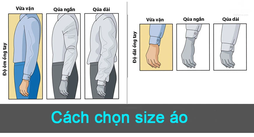 hello8862 com chọn size áo 33hello88 cho dáng người nam và nữ