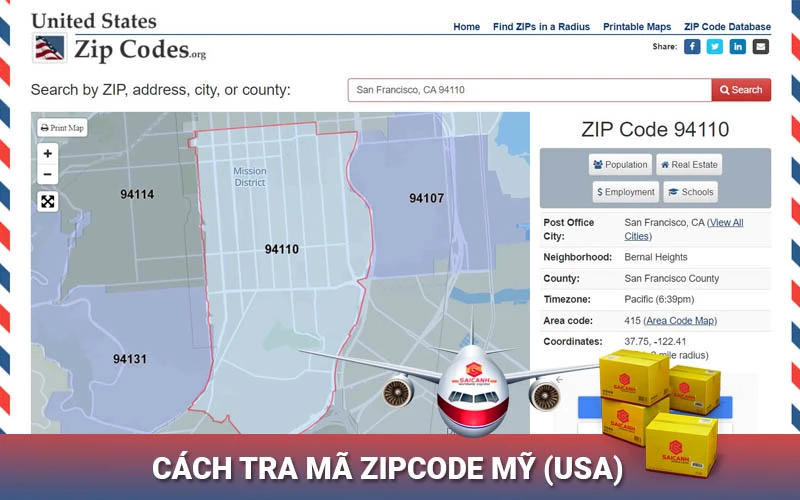 Hướng Dẫn Hiểu Biết Về Mã Zip Hoa Kỳ