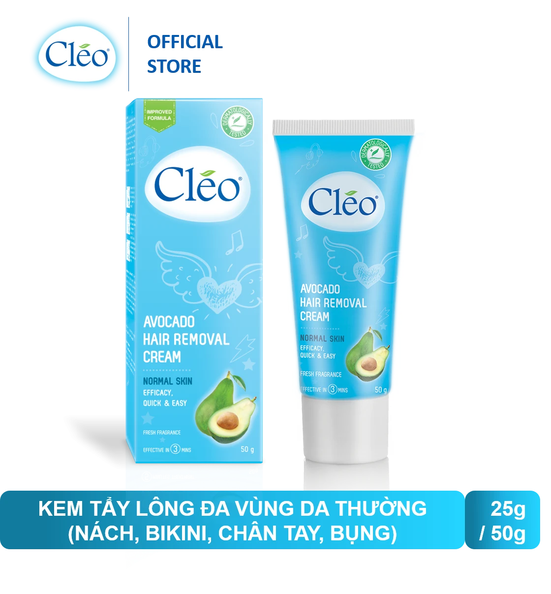 Kem tẩy lông CLEO giải pháp tẩy lông cho lối sống hello8862 com