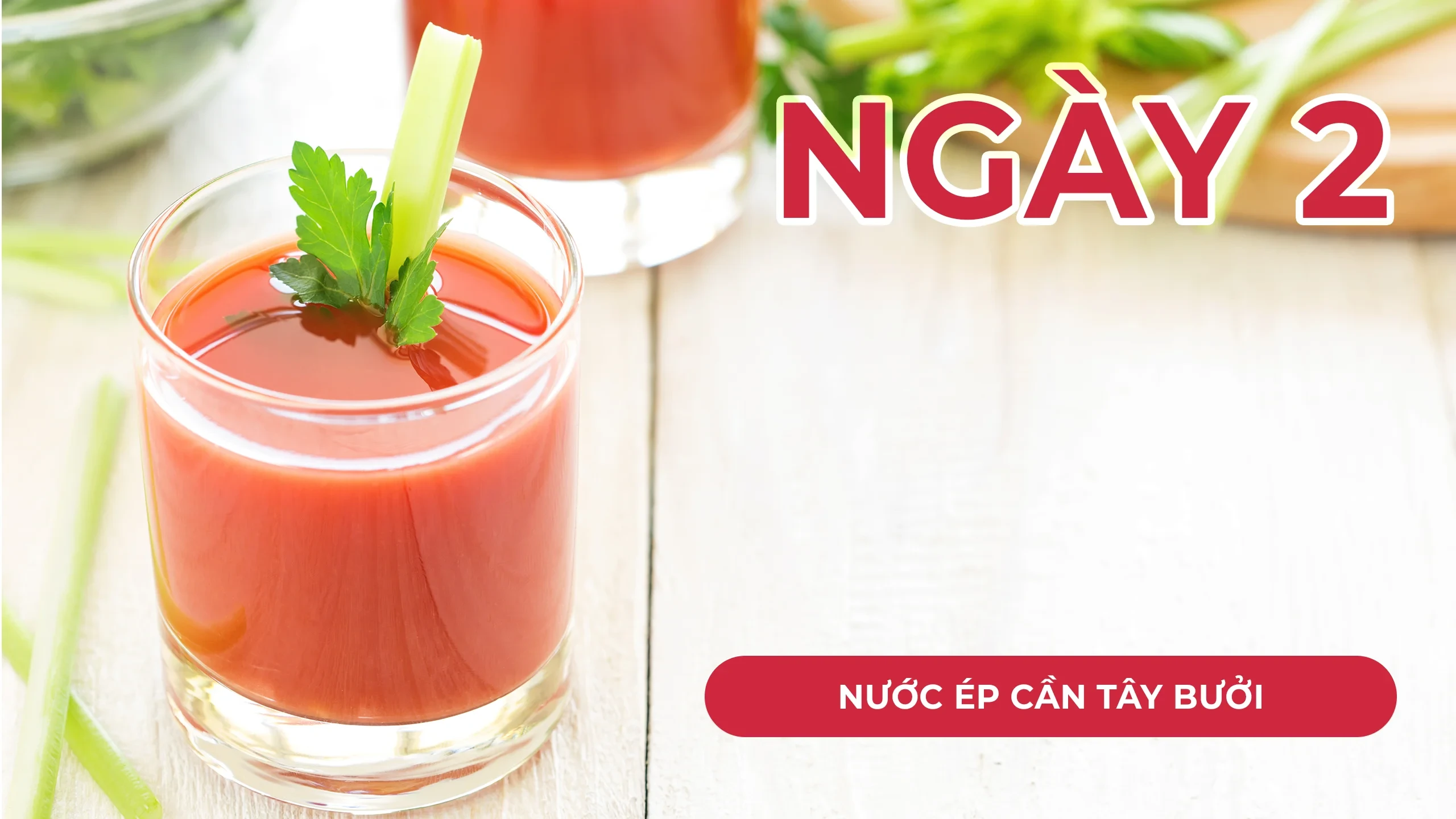 7 Ngày Uống Nước Ép Cần Tây Đúng Cách