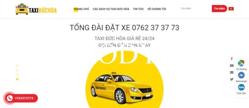 Top 18 Hãng taxi Đức Hòa Long An số điện thoại tổng đài