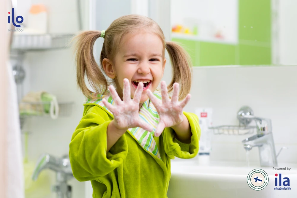 Các bước rửa tay cho trẻ mầm non: Thực hiện sao cho đúng?