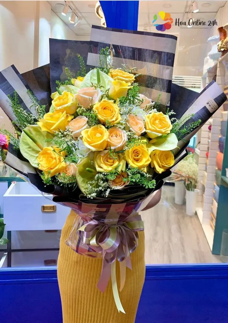 Ý NGHĨA HOA HỒNG VÀNG TRONG CUỘC SỐNG!