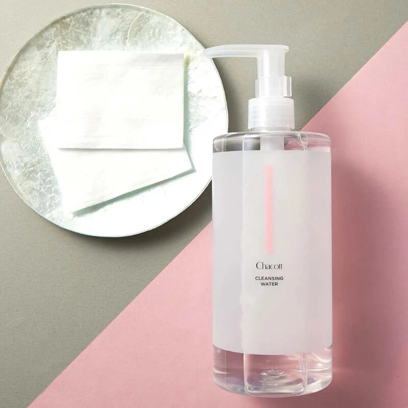Nước Tẩy Trang Chacott Không Cồn Siêu Dịu Nhẹ-Ngừa Mụn-Chống Lão Hóa 500ml