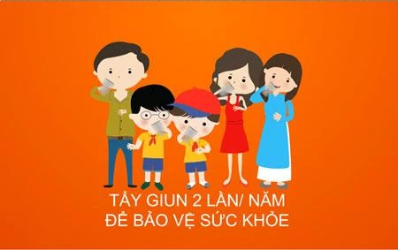Tẩy giun định kì cho trẻ - Bệnh Viện Nhi Đồng Thành Phố
