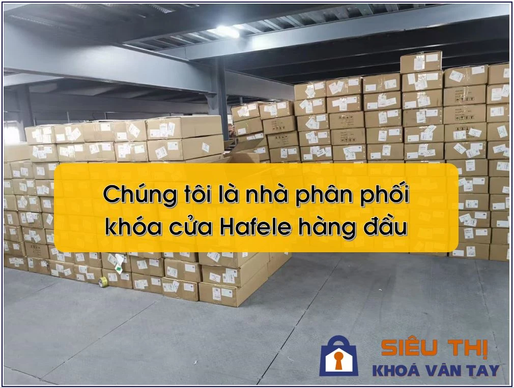 Khóa vân tay Hafele nhập khẩu, sẵn hàng Có trả góp