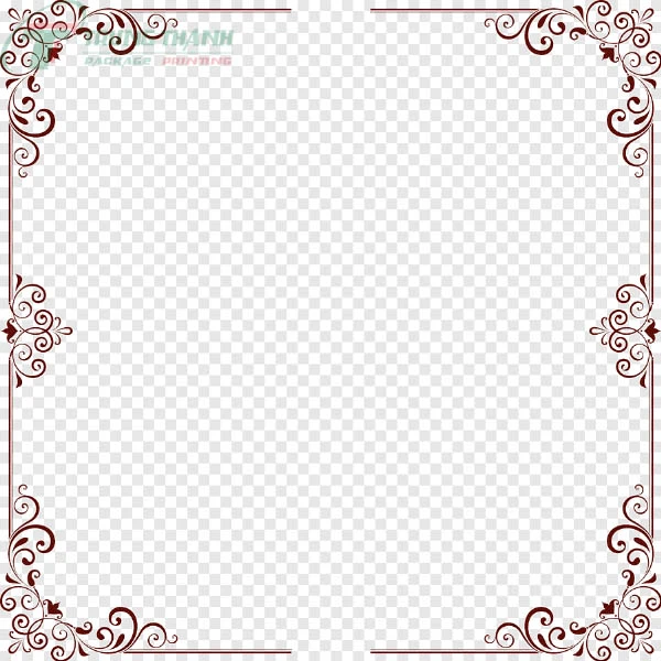 Free Download Mẫu Khung Viền Hoa Văn Vector