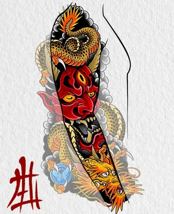 Tuyển chọn 150 hình xăm mặt quỷ ở tay đẹp, độc lạ - Genztattoo