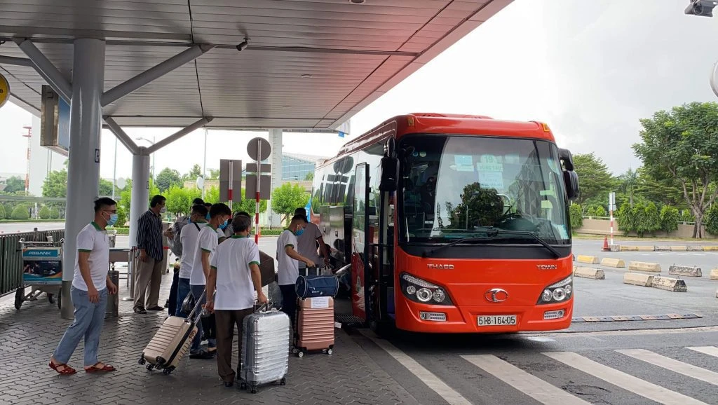 Trạm trung chuyển xe Phương Trang ở các khu vực