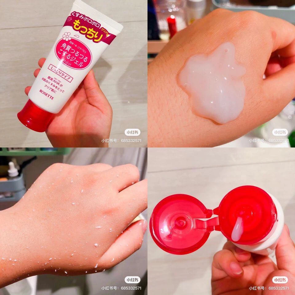 Tẩy Da Chết Rosette Xanh Dạng Gel Làm Sạch Sâu Cho Da Dầu Mụn, Nhạy Cảm Gommage Gentle Peeling Gel 