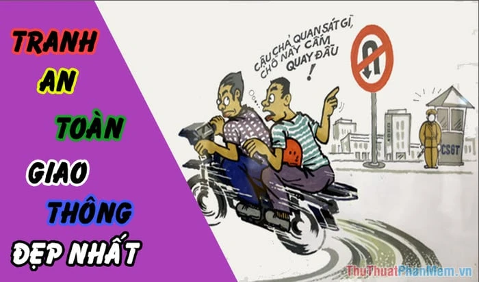 Tranh vẽ an toàn giao thông của họa sĩ: Ý nghĩa và tác động