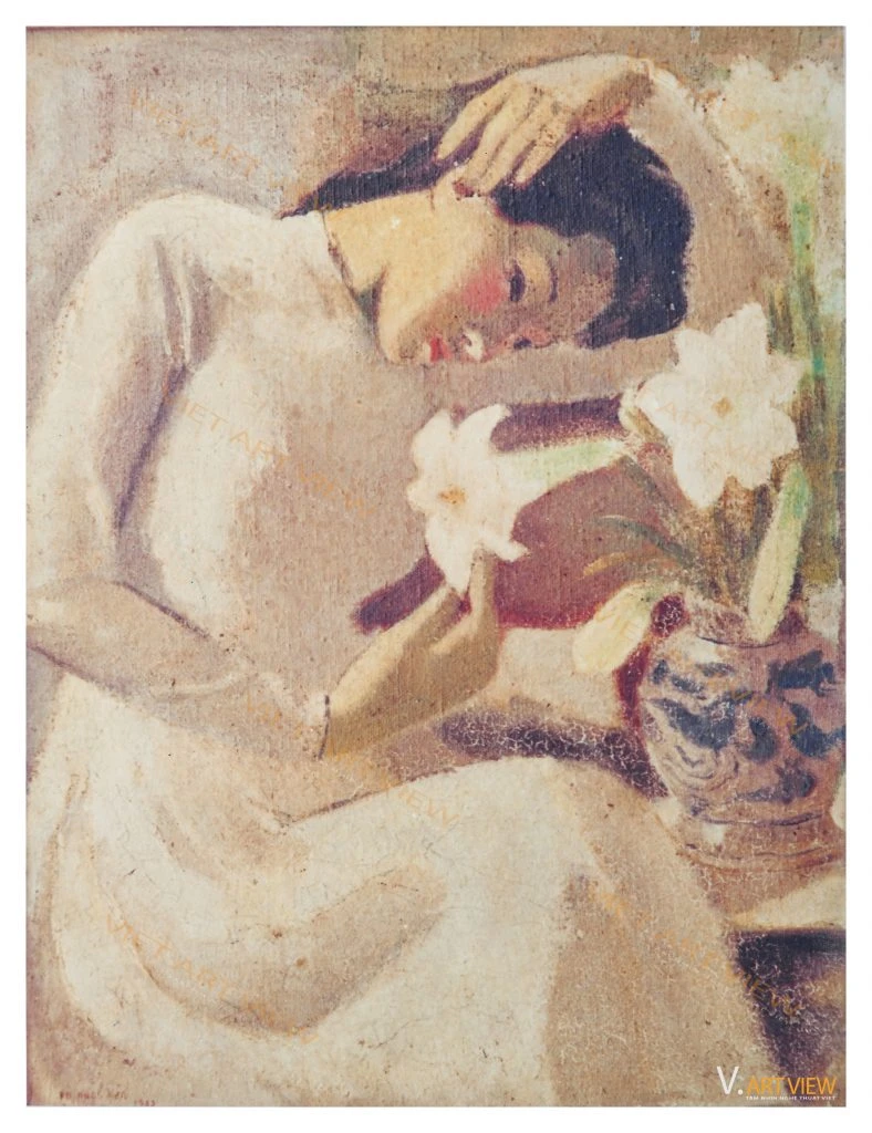 TÁC PHẨM “THIẾU NỮ BÊN HOA HUỆ”- TÔ NGỌC VÂN (1906 - 1954)