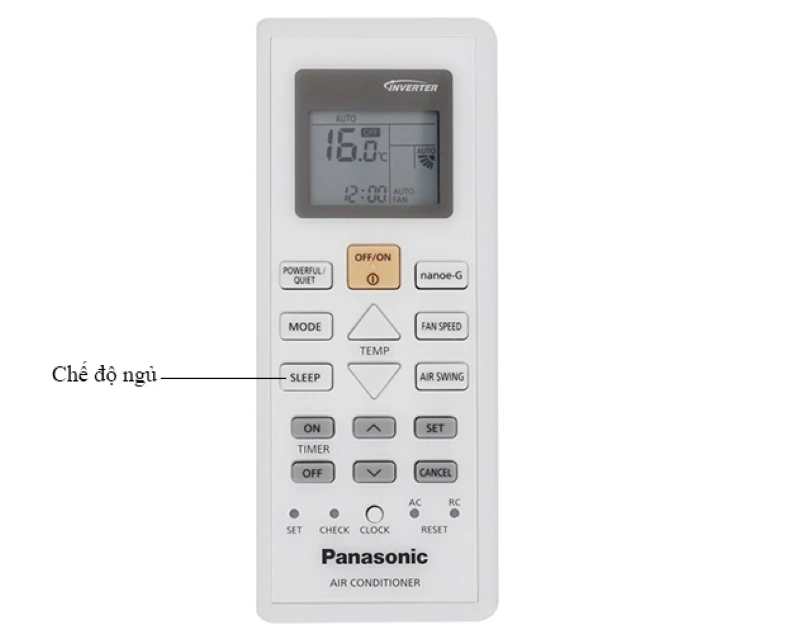 hello8862 com sử dụng điều khiển điều hòa Panasonic