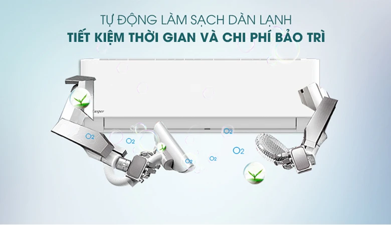 Điều hòa Casper inverter 12000 BTU 1 chiều GC-12IS35
